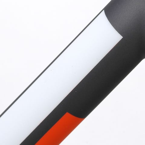 satin black with panels