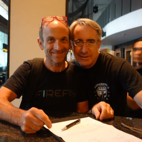 JB and Richard Sachs