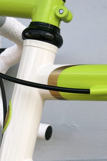 Joe Bell paint on Matt's Steelman Road Bike