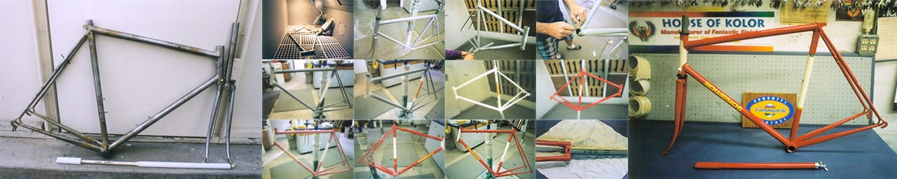 The JB Method: see steps in painting your frame.